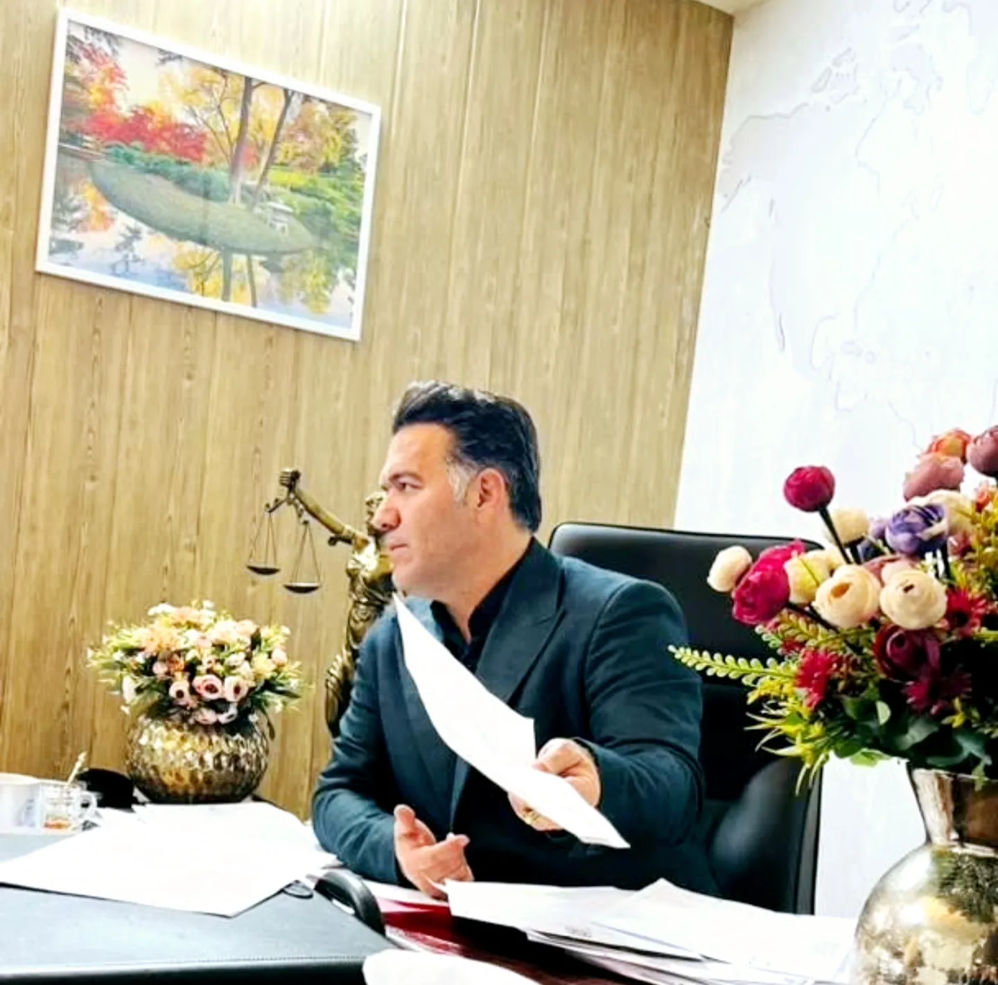 یک روز کاری...