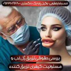تزریق ژل لب...